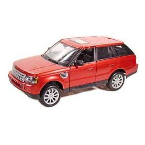  Landrover Range Rover Sport 1/18 Metallic Red Toys 