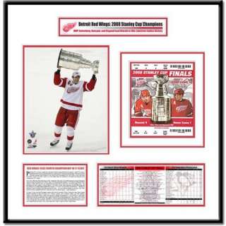 Detroit Red Wings 2008 Stanley Cup Finals Datsyuk With Cup Ticket 