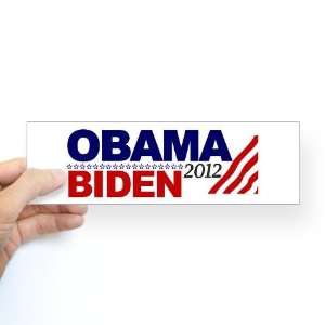  Obama Biden 2012 Obama 2012 Bumper Sticker by  