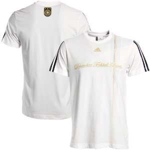  adidas Germany White World Cup Soccer T shirt: Sports 