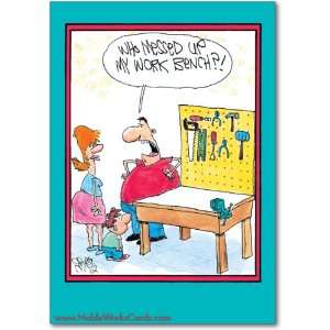  Funny Fathers Day Card Work Bench Humor Greeting Gary 