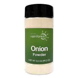  Sylvias Rainforest Onion Powder, 3 Ounce Bottle Health 