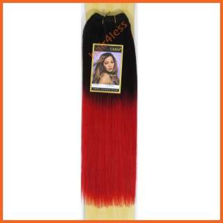 100% Human Hair Outre Premium New Yaki Weaving Track Extension (Two 