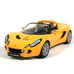  Lotus Elise Diecast Model Orange 1:18 Die Cast Car: Toys 