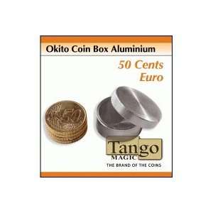   Okito Coin Box Aluminum 50 cent Euro (A0001) Tango: Toys & Games