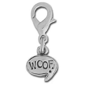  Clayvision Woof Dog Charm Zipper Pull for bracelets and 