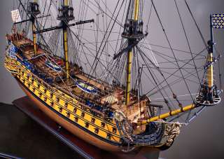 Soleil Royal 44 wood model ship tall sailing boat  