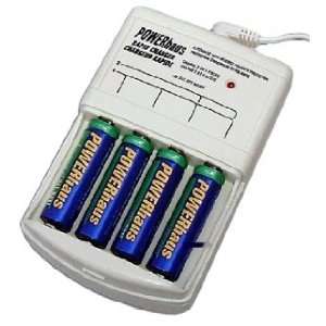  Powerhaus AA/AAA Rapid battery charger: Camera & Photo