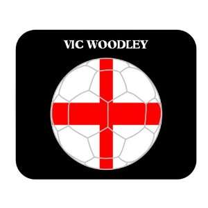  Vic Woodley (England) Soccer Mouse Pad 