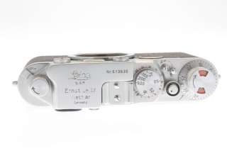 Leica IIF with Red Dial 35mm Rangefinder   Serial Number 613630 