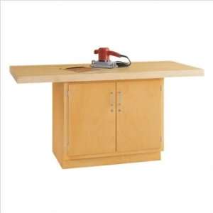  Shain WW23X   XV Two Station Wooden Workbench with Storage 