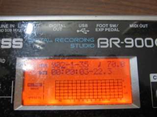 Boss BR 900 CD Digital Recording Studio AS IS has HD and CD RW BR900 