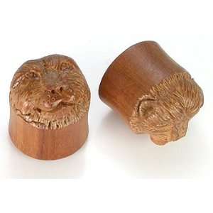 NICE BEAR Saba Wood Plug Natural Ear Jewelry 14mm 24mm   Price Per 1 