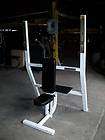 MAXICAM OLYMPIC SHOULDER BENCH W SPOTTER STAND, MAXICAN SEATED 