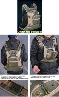 Feelizon Tackle Bag Fly Fishing Lure Backpack Front Bag Backpack Each 