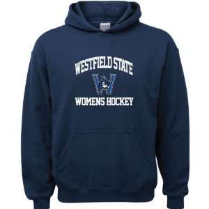   Navy Youth Womens Hockey Arch Hooded Sweatshirt