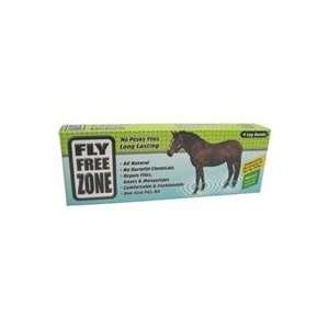  FLY FREE ZONE HORSE LEG BANDS, Color GREEN; Size 4 PACK 