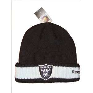  Oakland Raiders NFL Sideline Long Beanie Knit Cap Hat 