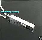   Tohoshinki TVXQ DBSK collection JUNSU XIAH name Necklace Made in Korea
