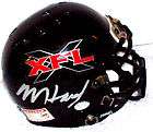 XFL Mini Helmet signed by Jeff , Matt Hardy , Lita WWE w/COA