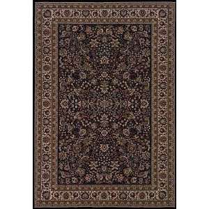  Persian Floral Black 12 X 15 Area Rug: Home & Kitchen