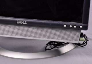 Dell 17 LCD Monitor 1704FPVt VGA DVI D w/ AS501 Speaker Bar  