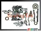   22R 22RE Timing Cover Chain Kit + Water Pump 22REC Engine car truck