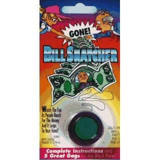  Set of 12 Dollar Bill Snatcher Gag Gift.: Toys & Games
