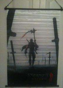 Ninja Gaiden 2 Wall Scroll Poster XBOX360 NEW (22x32)  