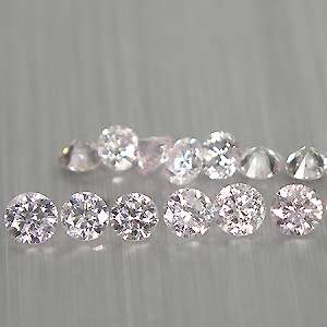  25 Pcs 0.70 Cts Natural Untreated Luster Fancy Pink 