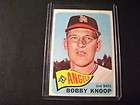 1965 TOPPS 26 BOBBY KNOOP ANGELS NM 23322  