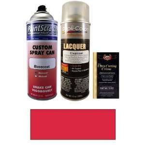  12.5 Oz. Seychelles Red Metallic Spray Can Paint Kit for 