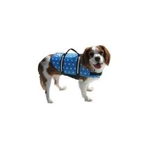   Doggy Life Jacket, Blue Polka Dots L 50 90lbs   1500