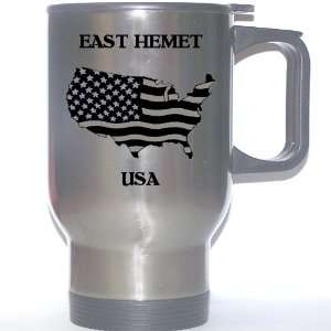  US Flag   East Hemet, California (CA) Stainless Steel Mug 