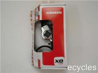 SRAM X.0 10 Speed Rear Trigger Shifter Silver   NEW  