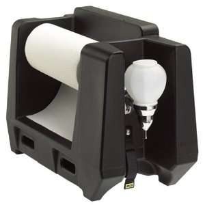   , With Paper Towel & Soap Dispenser, Holds Single Roll Paper Towels