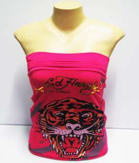 Pink t shirt women fashion sleeveless tank tops Tiger d.g. p269 size S 