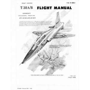  Northrop T 38 Aircraft Flight Manual: Northrop: Books