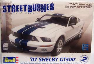 07 Shelby MUSTANG GT 500 1/25th scale Model Kit NEW!  