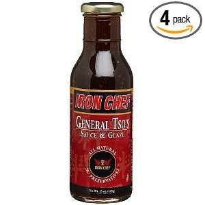 IRON CHEF General Tso`s Sauce & Glaze, All Natural, No Preservatives 