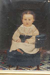 19th C PORTRAIT FANNIE HIGGINS, Born Feb 26, 1873   76  