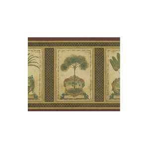  Palm Tree Wallpaper Border in Acanthus: Home Improvement