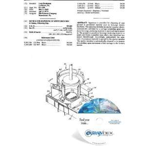   Patent CD for DEVICE FOR DISPOSING OF SPENT GROUNDS 