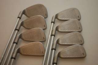   1996 3 PW Iron Set Memphis 10 Steel Uniflex Golf Clubs #2703  