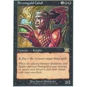   Magic the Gathering   Stromgald Cabal   Sixth Edition Toys & Games