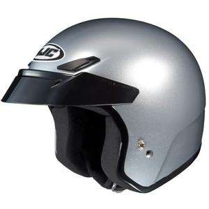  HJC CS 5N Solid Helmet   Medium/Silver: Automotive