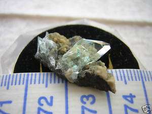 GEMY TOP PHOSPHOPHYLLITE CRYSTAL ON MAT 2.2x1.5cm  