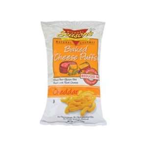Seasons, Baked Reduced Fat Cheddar Cheese Puffs, 12/5.5 Oz  