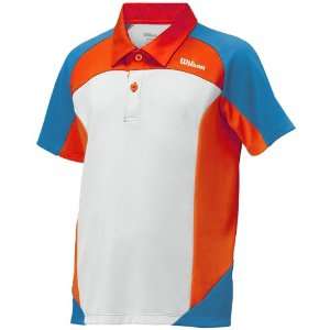  Wilson Fenom Polo Boys Wilson Junior Tennis Apparel 