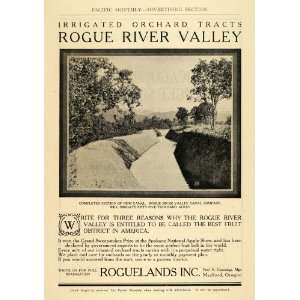   Rogue River Valley Fruit Acreage   Original Print Ad: Home & Kitchen
